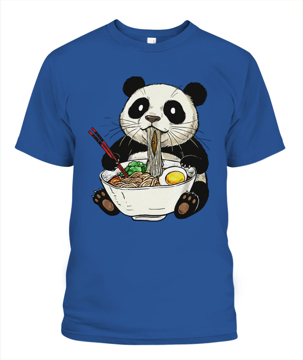 🍜 Slurp Master: Edición Premium - Camiseta Panda Ramen