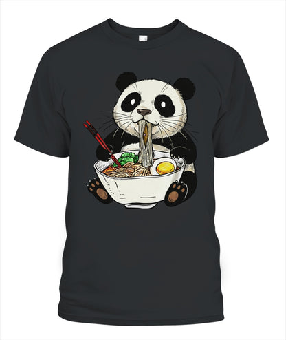 🍜 Slurp Master: Edición Premium - Camiseta Panda Ramen