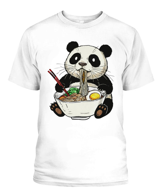 🍜 Slurp Master: Edición Premium - Camiseta Panda Ramen