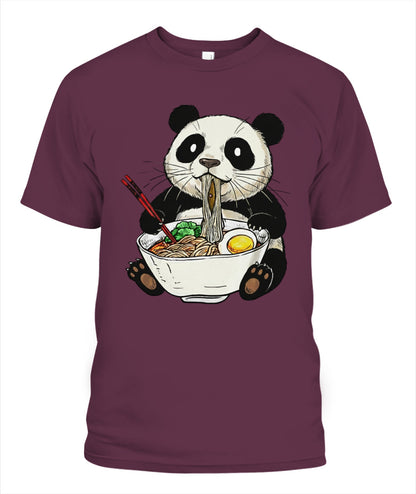 🍜 Slurp Master: Edición Premium - Camiseta Panda Ramen