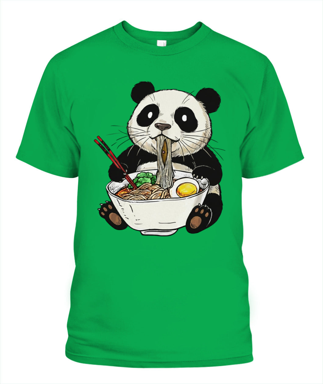 🍜 Slurp Master: Edición Premium - Camiseta Panda Ramen