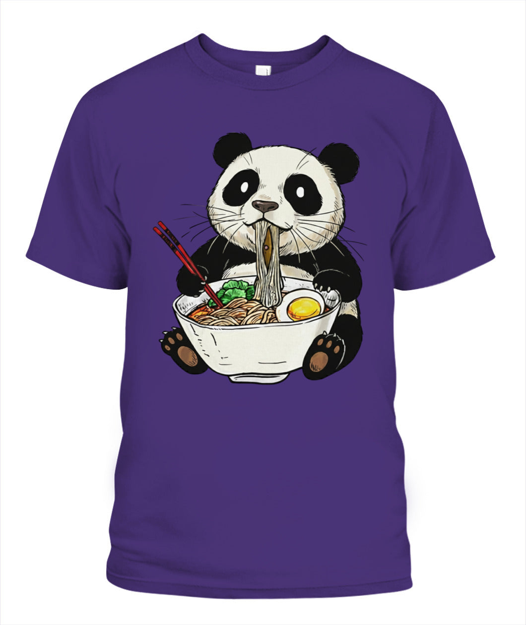 🍜 Slurp Master: Edición Premium - Camiseta Panda Ramen