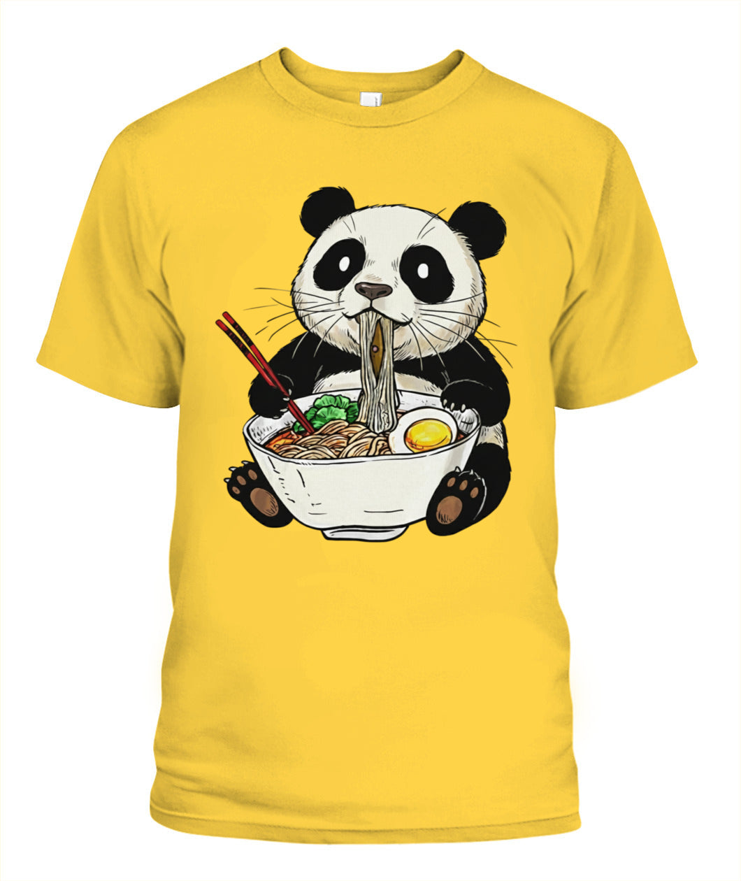 🍜 Slurp Master: Edición Premium - Camiseta Panda Ramen